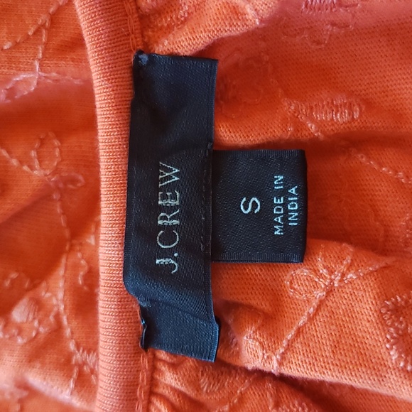 J Crew Floral Embroidered Top Shirt Tassel Balloon Sleeve V Neck Cotton Boho - Picture 3 of 4